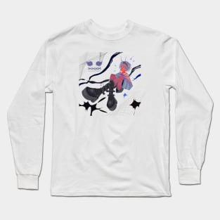 Alien goth (transparent) Long Sleeve T-Shirt